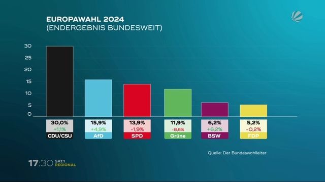 Endergebnis Der Europawahl In Deutschland