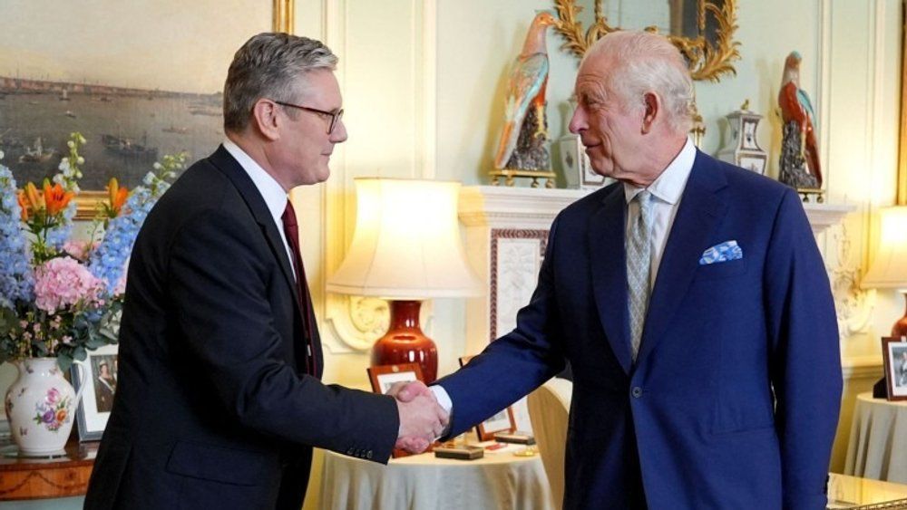König Charles empfängt neuen Premier Keir Starmer
