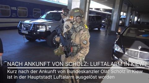 Nach Ankunft Von Scholz: Luftalarm In Kiew | Presse Augsburg