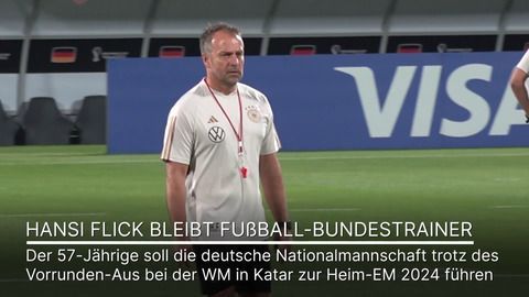 Hansi Flick bleibt Fußball-Bundestrainer