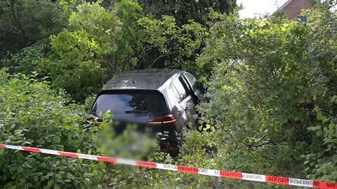 Geldautomatensprengung bei Lüneburg geht schief: Panzerknacker verunglücken auf der Flucht