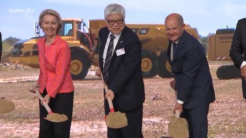 Dresden: Symbolischer Spatenstich für Chipwerk
