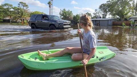 USA: Katastrophale Überschwemmungen nach Sturm «Helene»