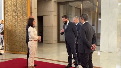 Baerbock in Damaskus: Handschlag verweigert