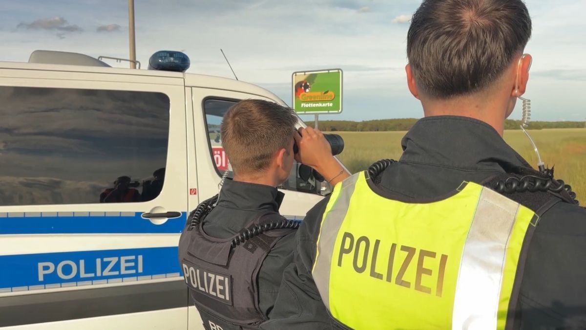Video: Vieh-Diebe gesucht: Neue Polizeikontrolle in Brandenburg