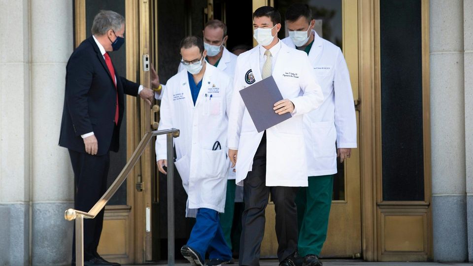 Ärzte: Gesundheitszustand von Trump 