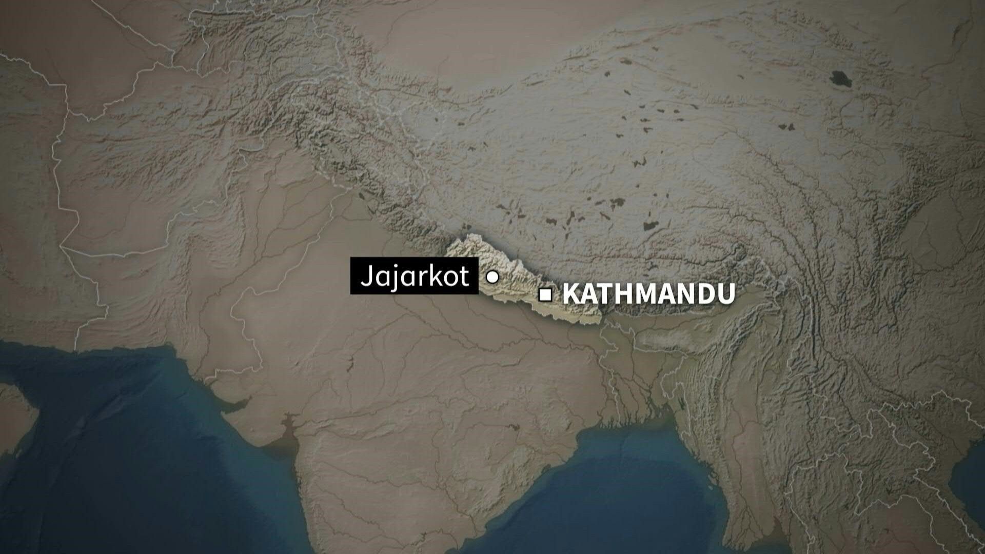Animated map: Nepal earthquake toll rises to at least 56