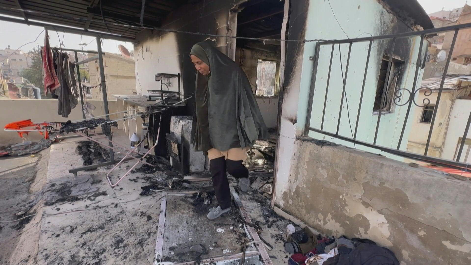 Images of destruction in Jenin refugee camp after Israeli raid