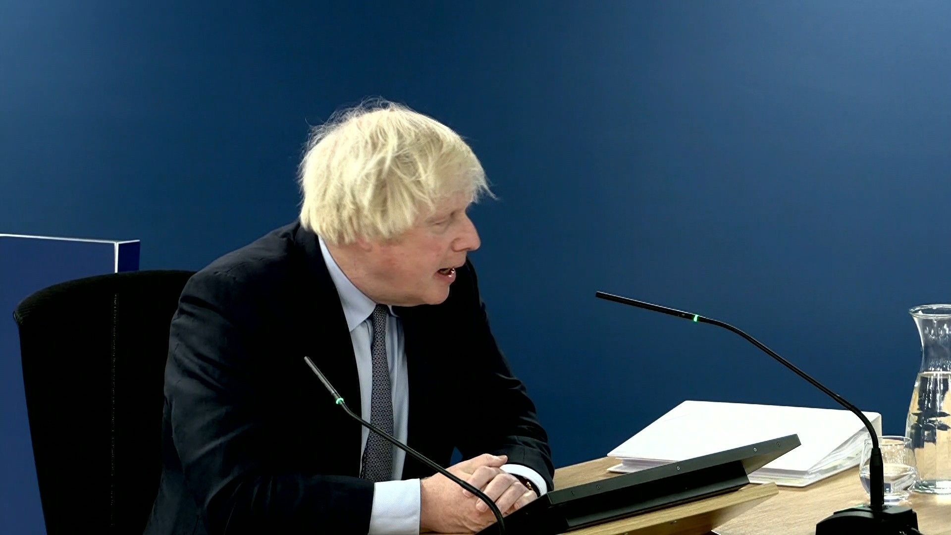 UK's Boris Johnson apologises to Covid victims' families at public inquiry