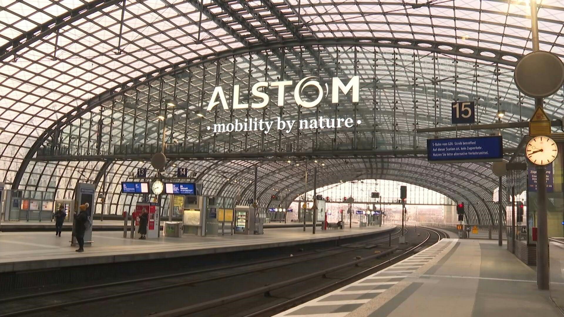 German train strike disrupts services at Berlin station