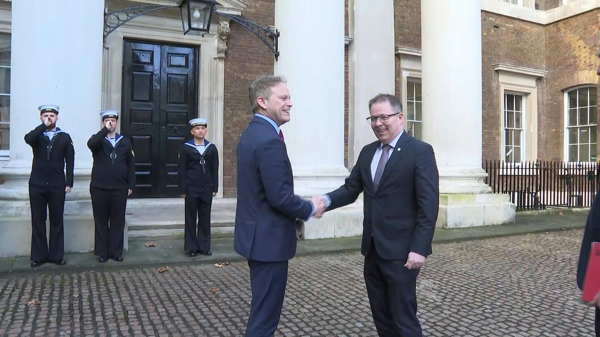 UK welcomes Norwegian defence minister as Ukraine support initiative launched