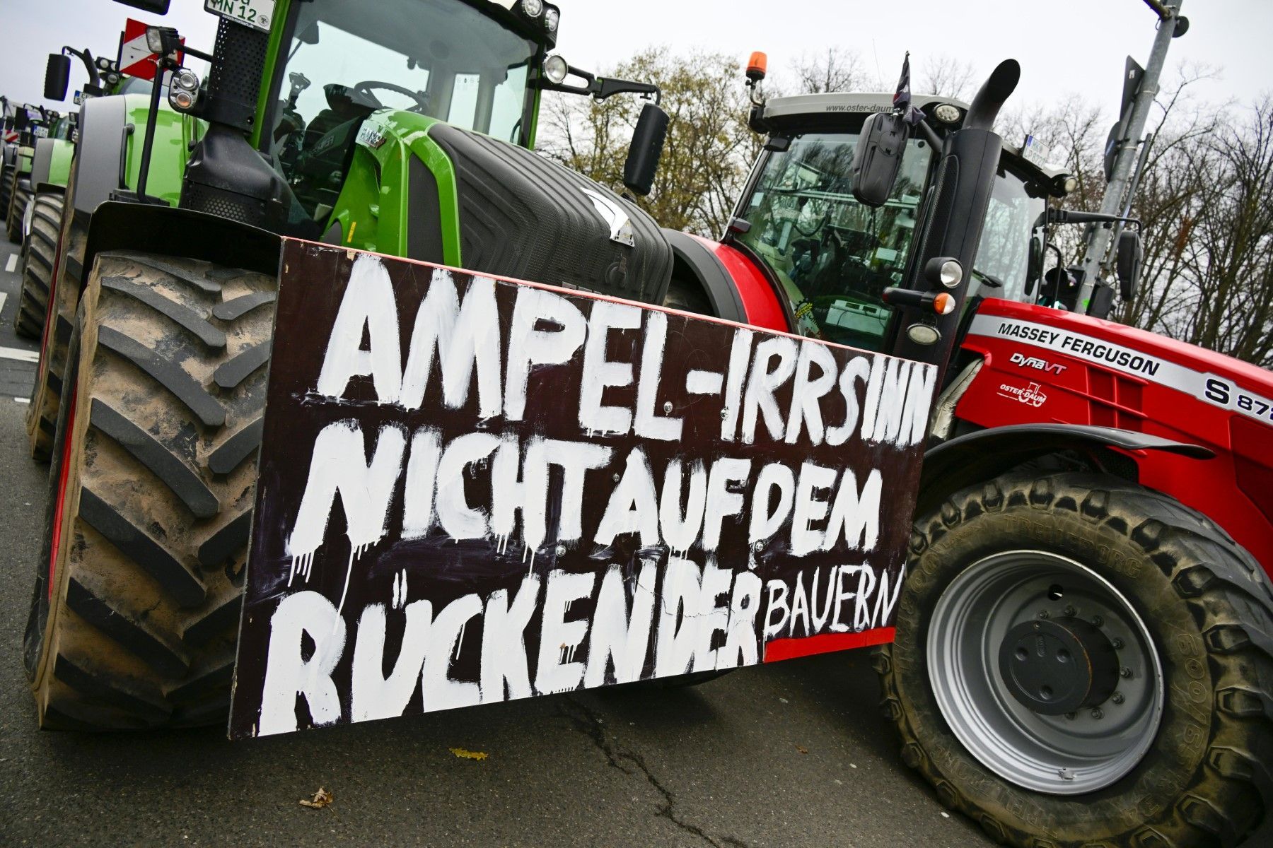 Behörden warnen vor Unterwanderung der Bauernproteste durch Extremisten