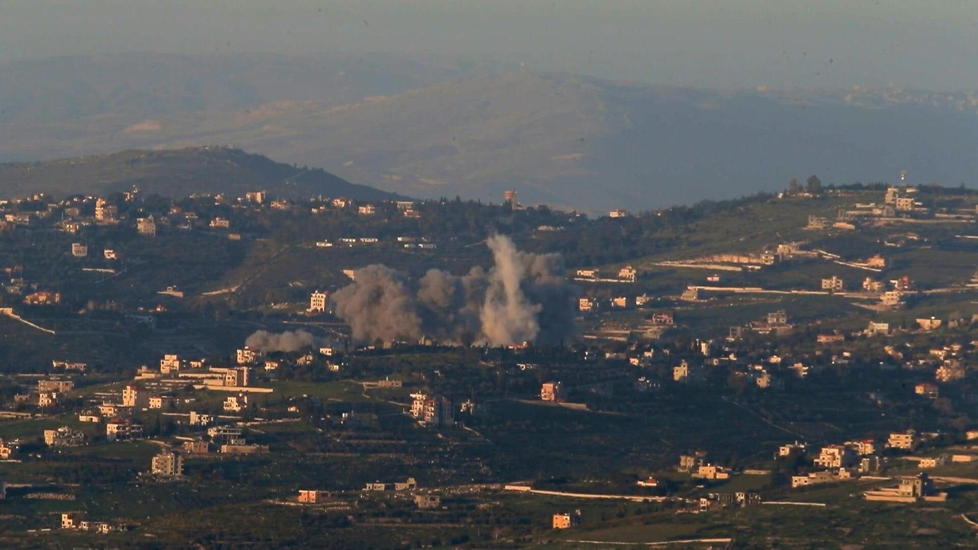Smoke billows after deadly Israeli strike on Lebanon