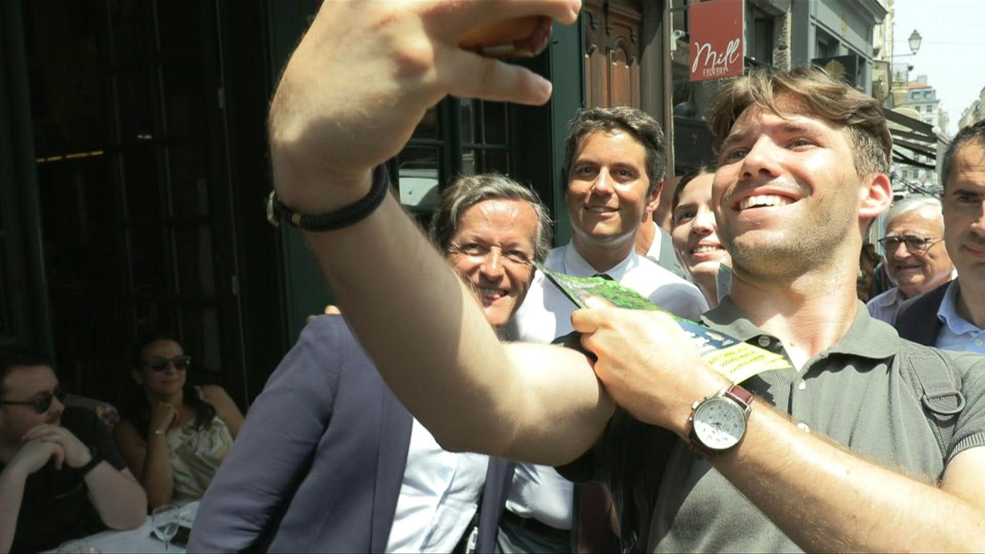 French PM Attal supports candidate Thomas Rudigoz in Lyon