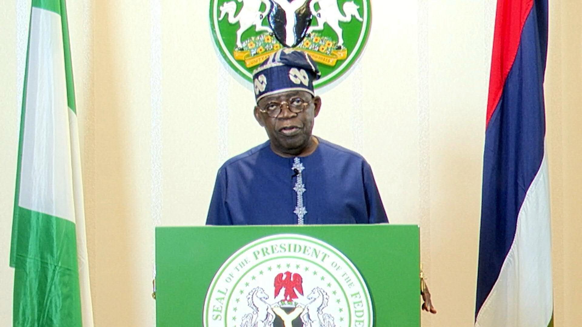 Nigerian president calls for end to protests, 'bloodshed'