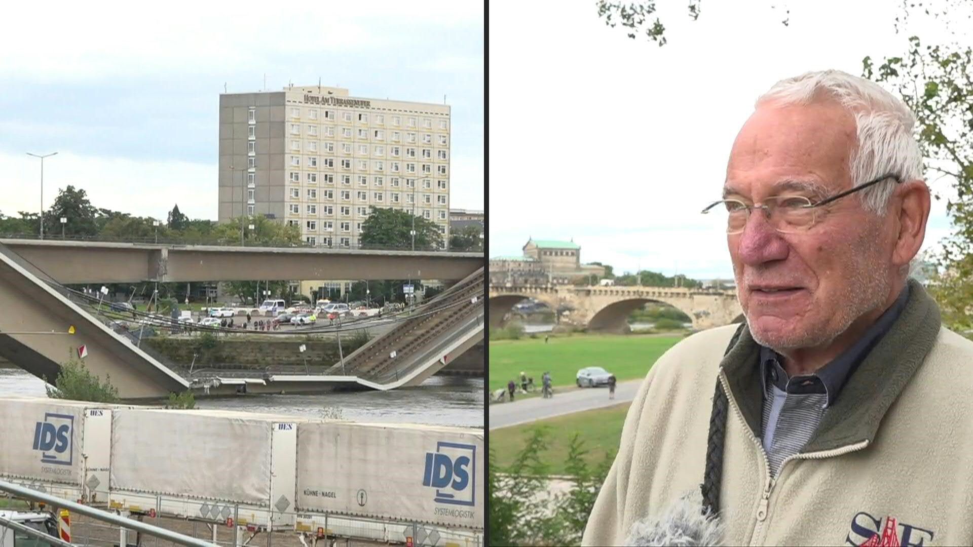 Brückeneinsturz in Dresden: "Schuld ist die Vernachlässigung der Infrastruktur"