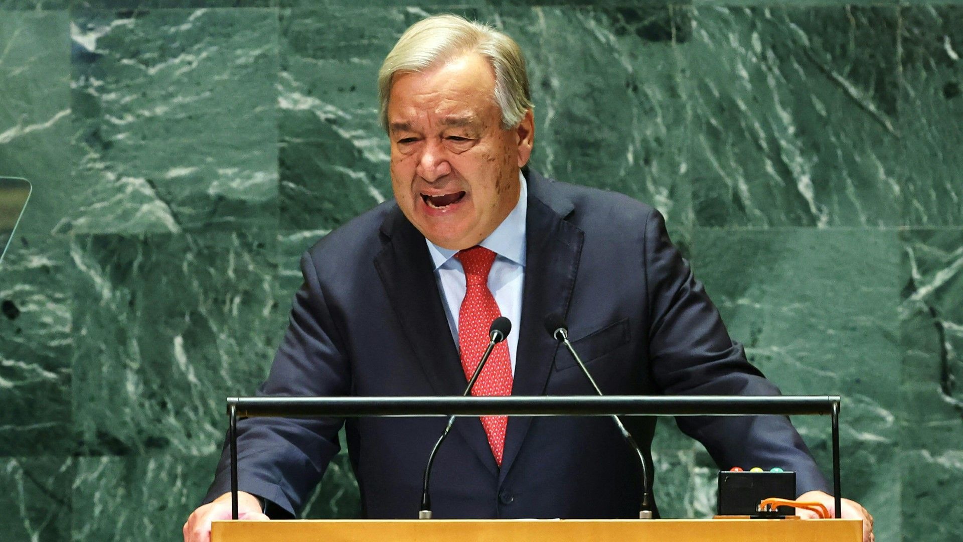 Guterres vor der UNO: Libanon steht "am Abgrund"