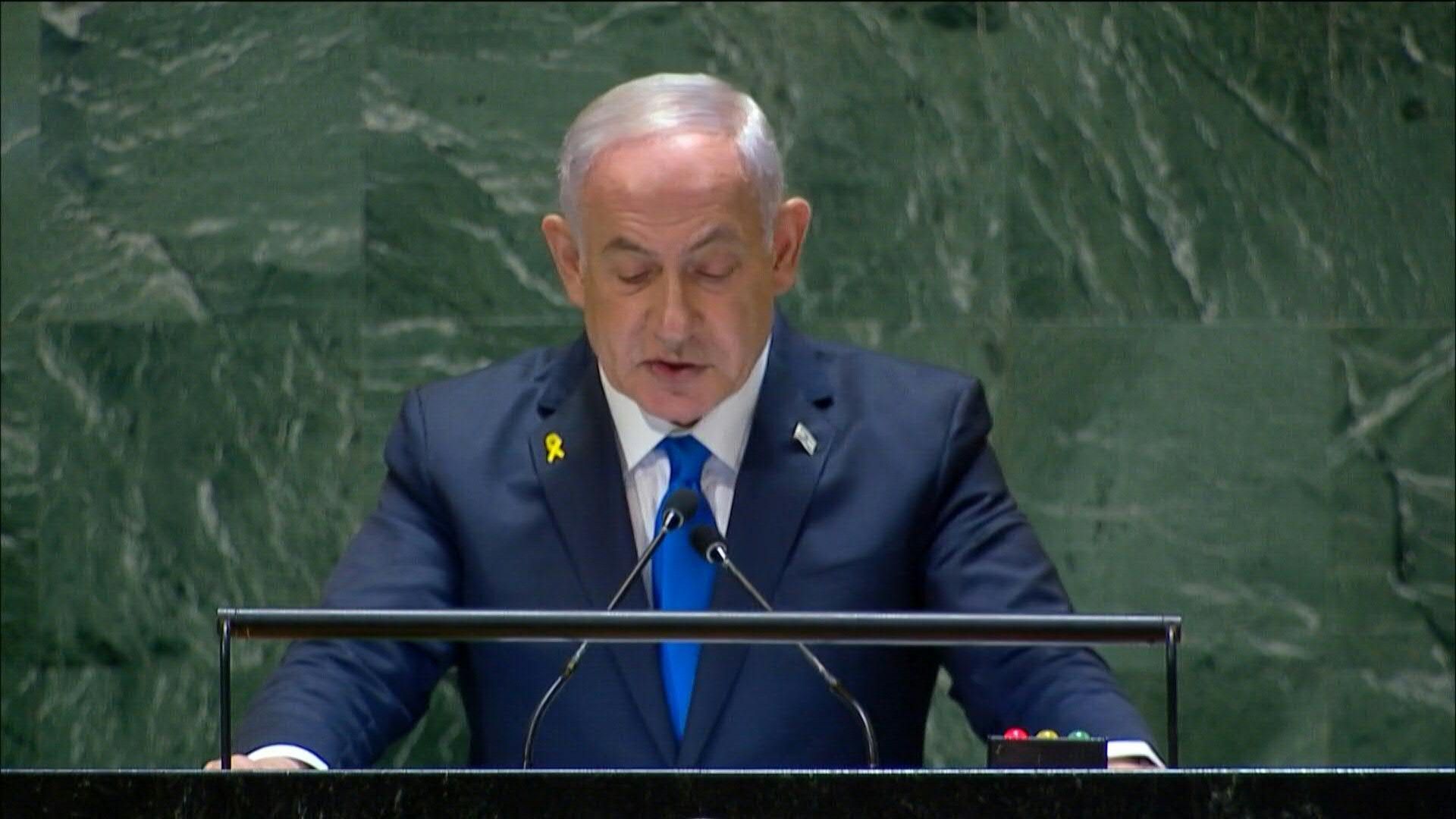 Israel to continue Lebanon strikes 'until we meet our objectives': Netanyahu to UN