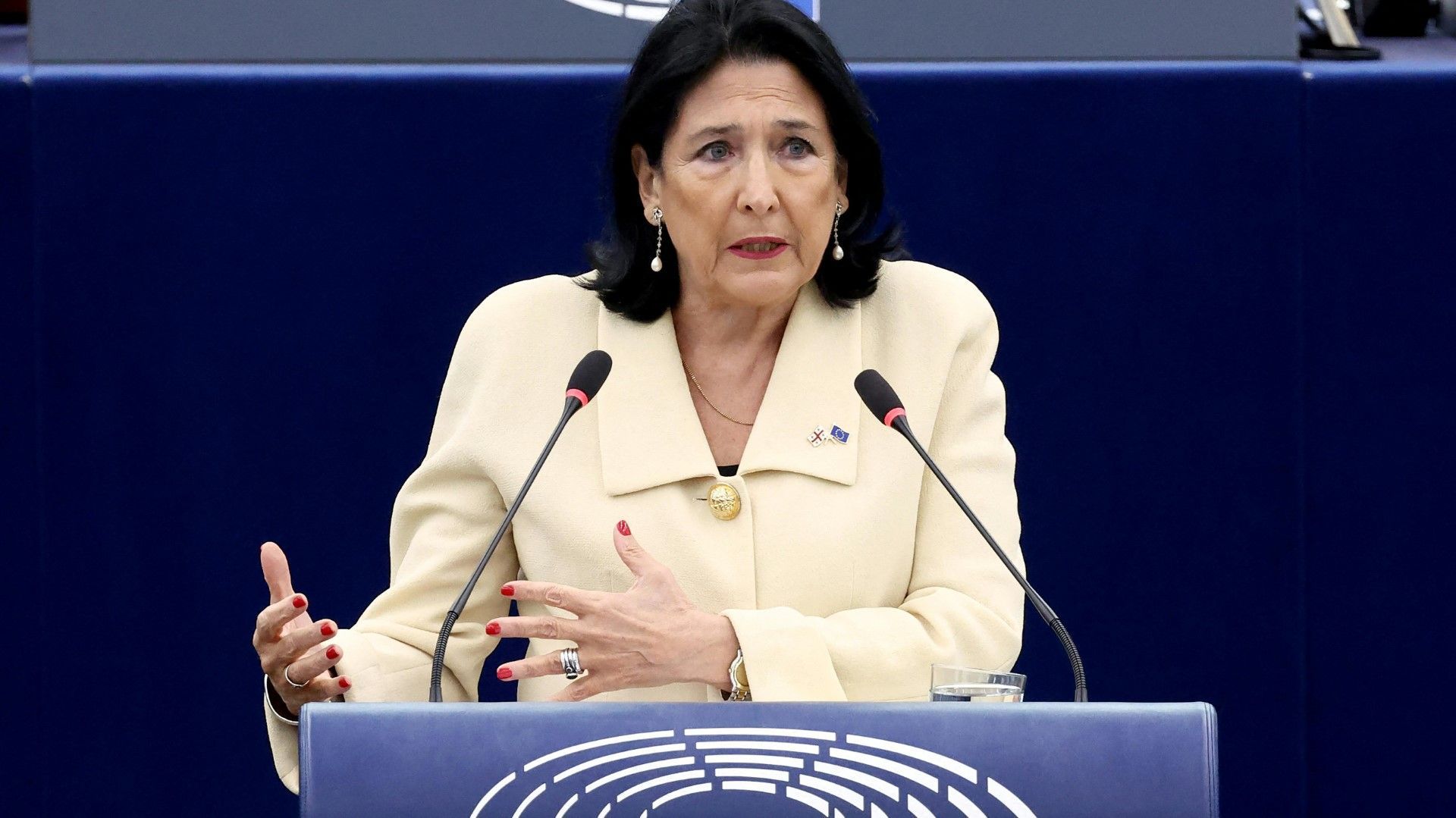Präsidentin: EU reagiert zu verhalten auf Krise in Georgien