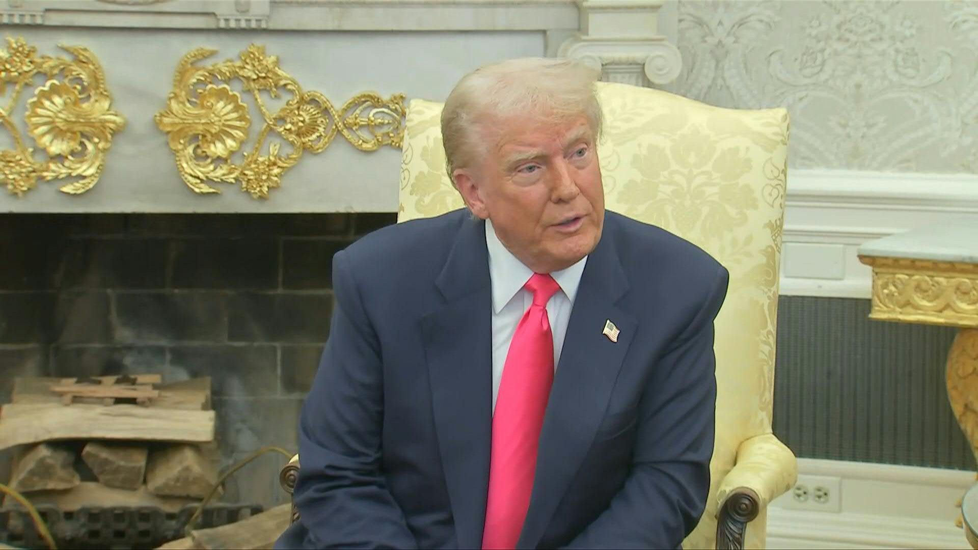 Trump says he hopes Putin will agree to Ukraine ceasefire