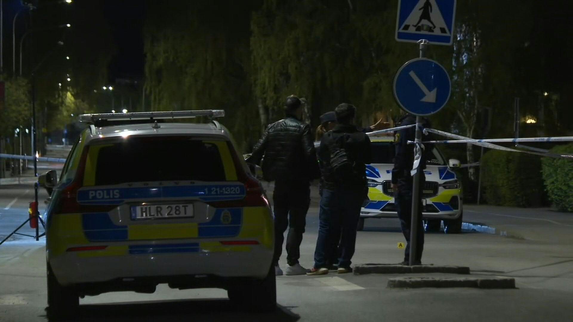 Video: Police on scene after Sweden gun attack leaves three dead