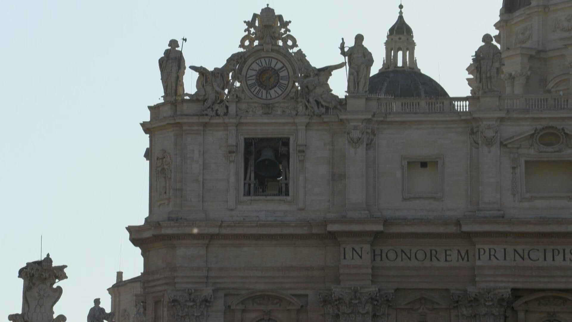 Bells ring on St Peter's Square as new pope is elected
