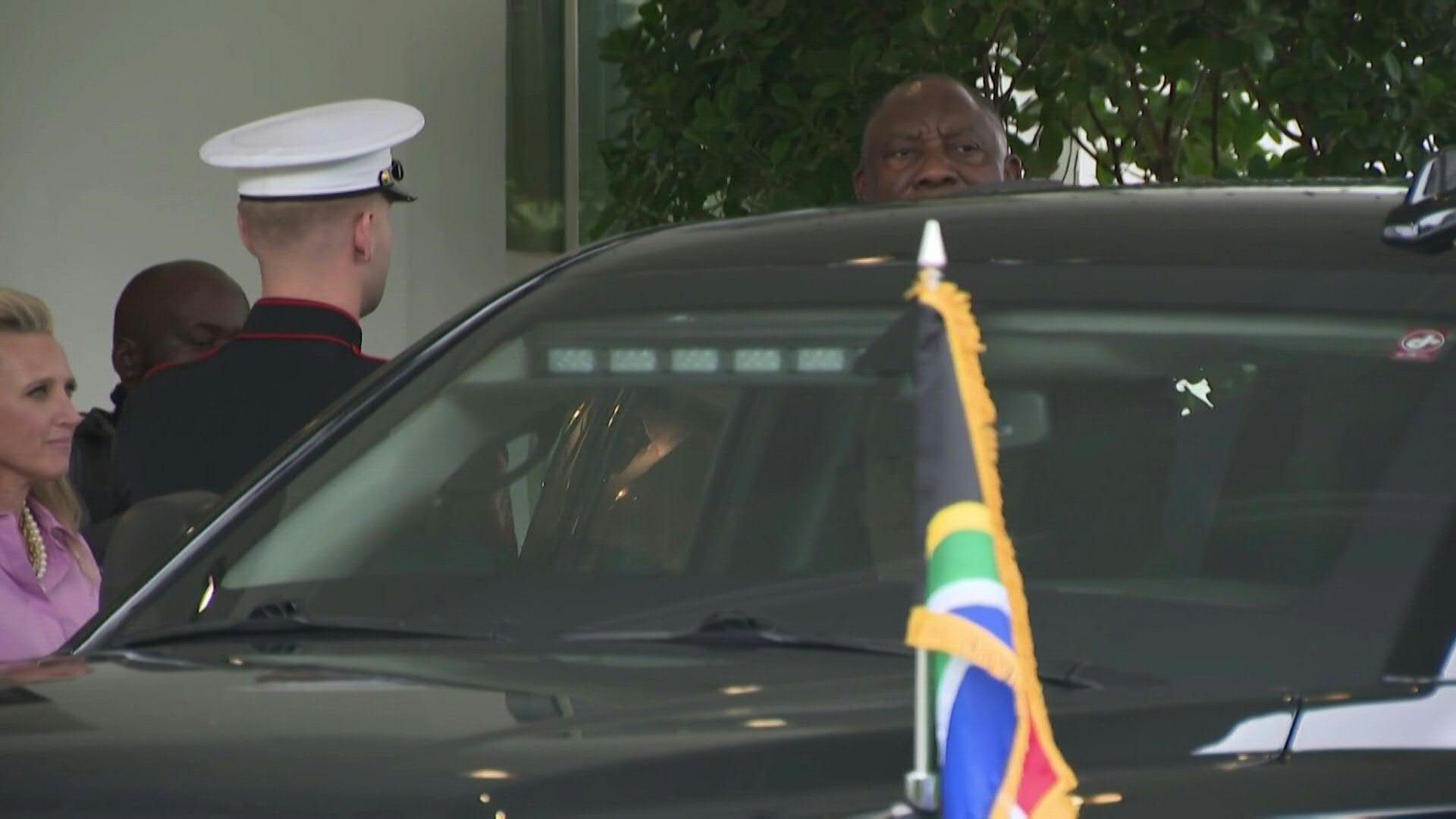 S.Africa's Ramaphosa insists Trump meeting went 'very well'