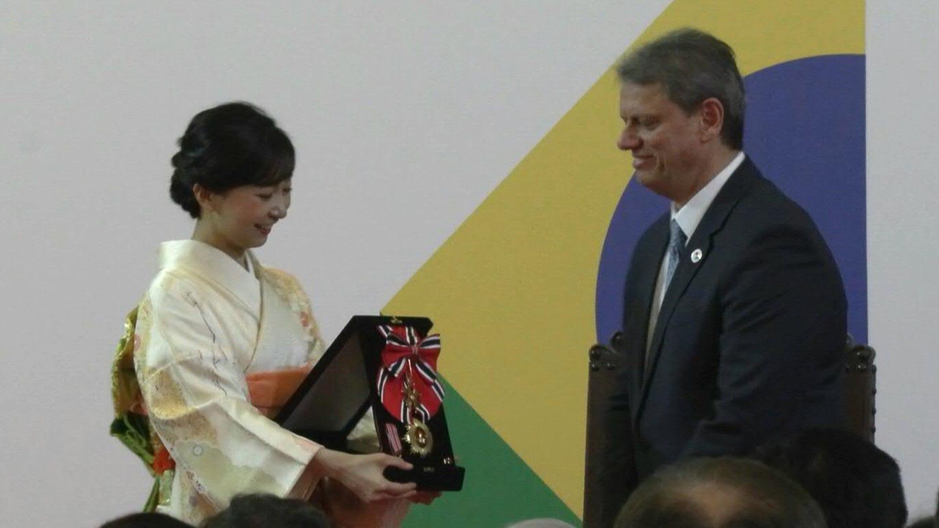 Japan's Princess Kako visits Sao Paulo governor