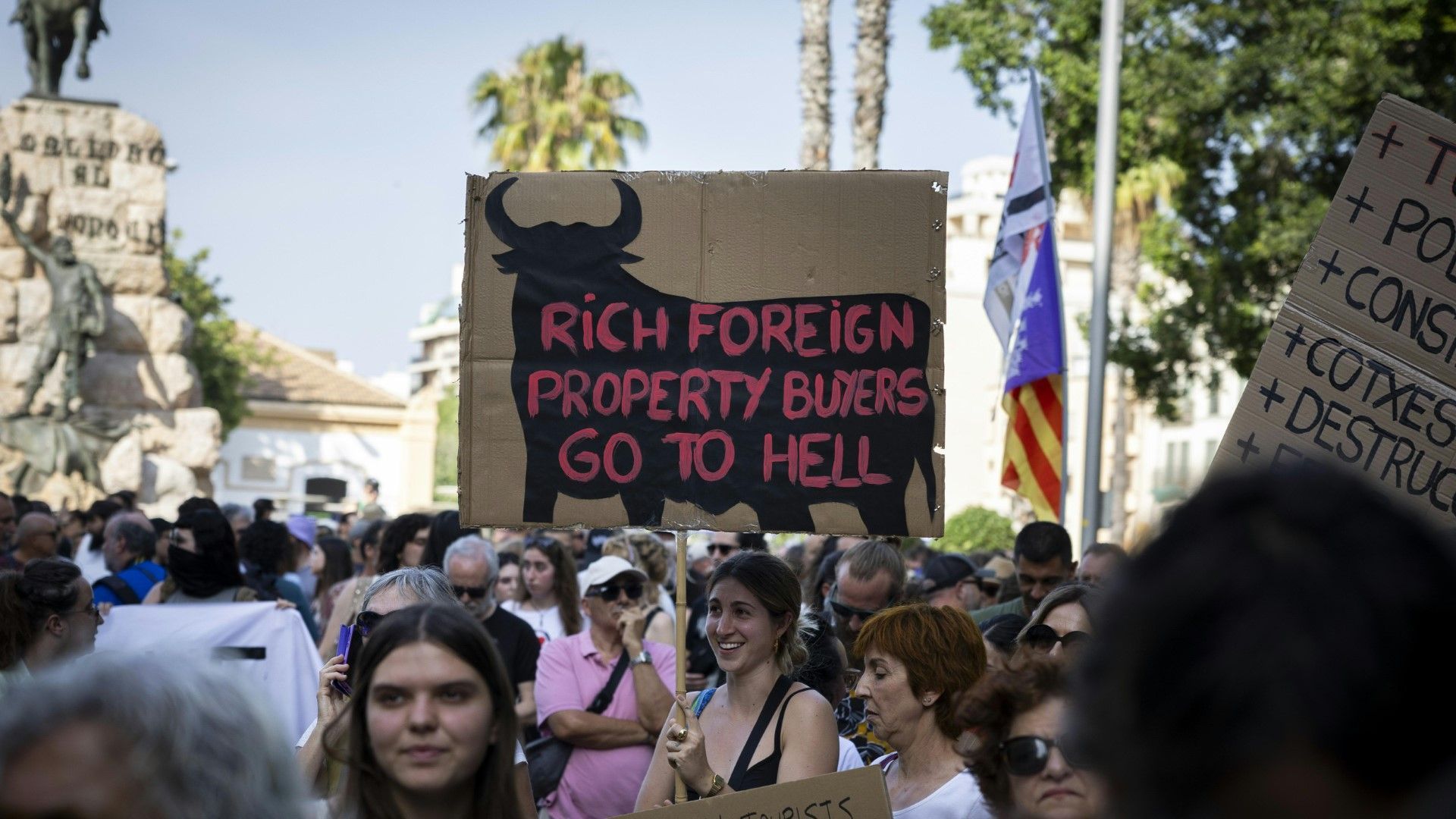 Mallorca protestiert gegen Massentourismus: „Wir können nicht atmen“