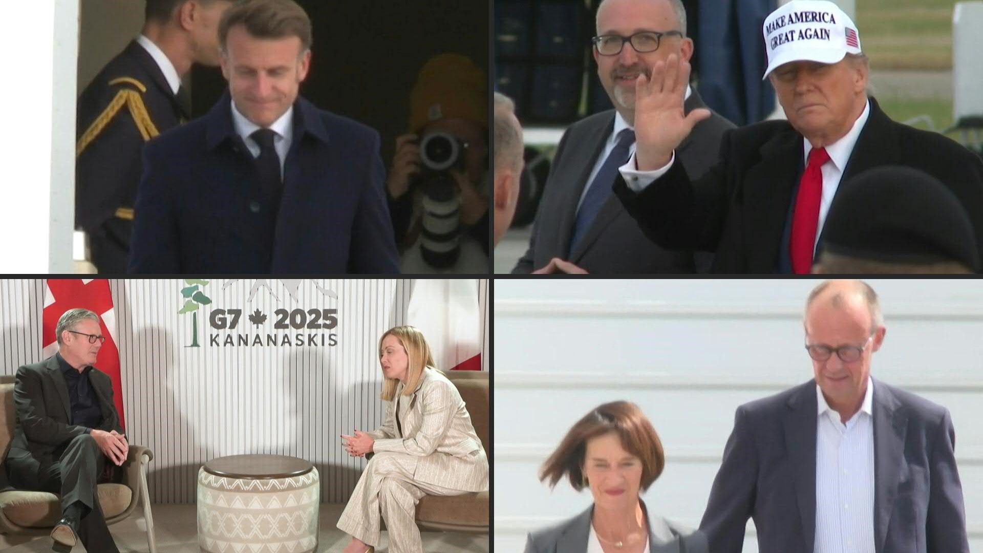 Staats- und Regierungschefs zu G7-Gipfel in Kanada eingetroffen