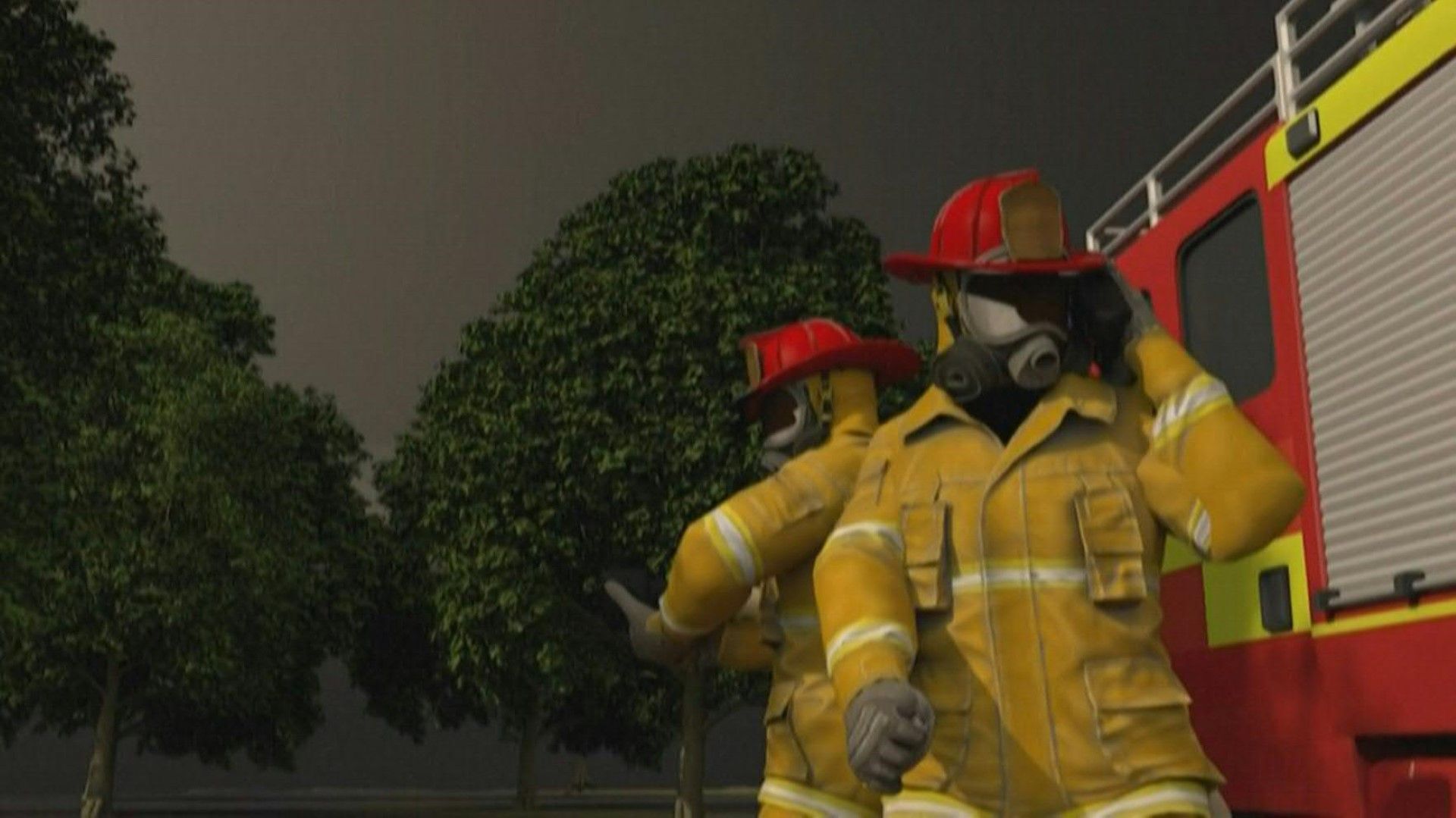 Videografik: So werden Waldbrände bekämpft