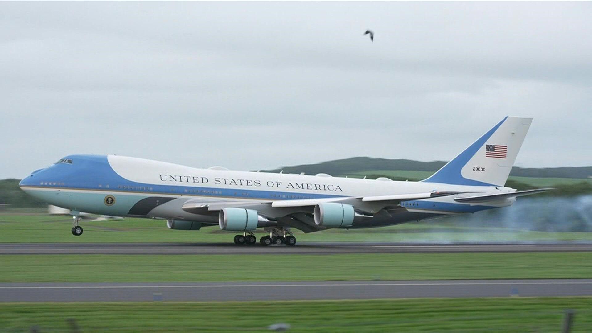 Trump touches down in Scotland for five-day visit