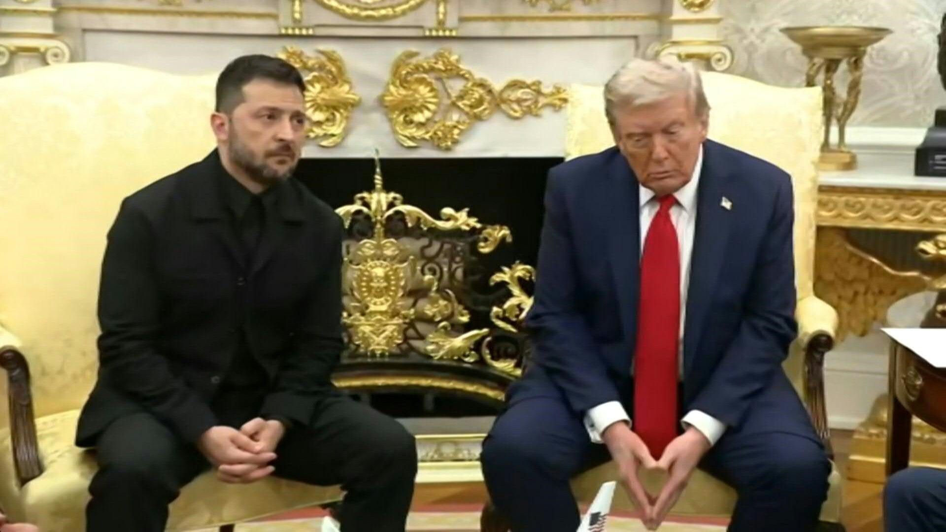 Video: Trump says to meet Putin, Zelensky if 'everything works out'