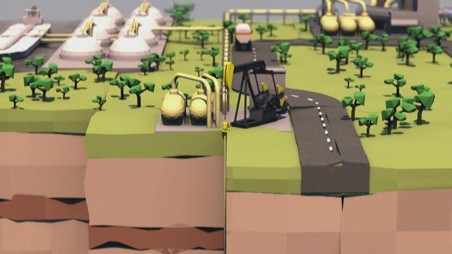 Videografik: So wird Kohlendioxid im Boden gespeichert