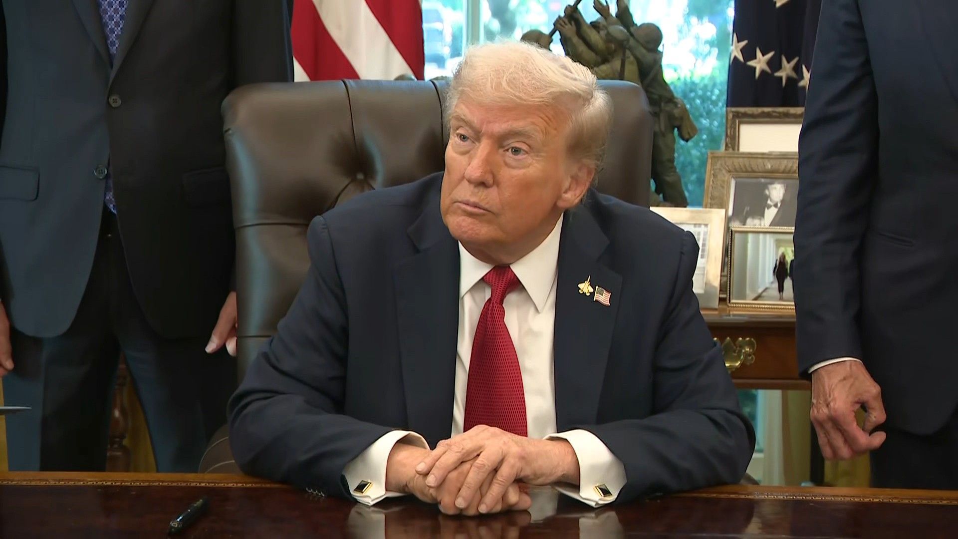 Trump says Hamas 'agreeing to things that are very important'