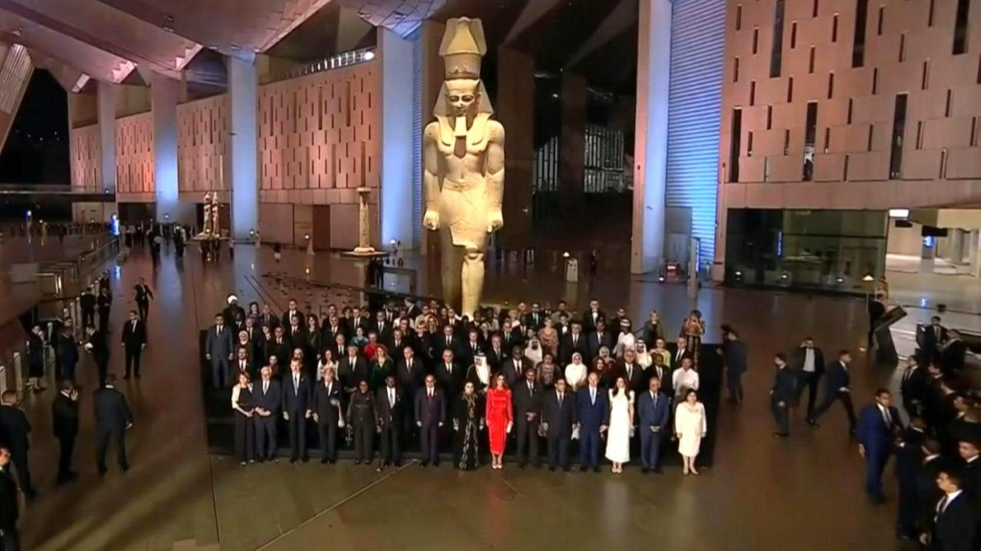 Steinmeier bei Eröffnung von Großem Ägyptischem Museum
