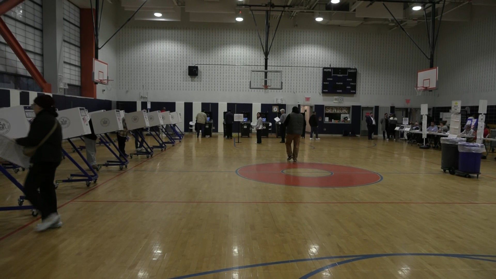 New Yorkers begin voting for their new mayor as polls open