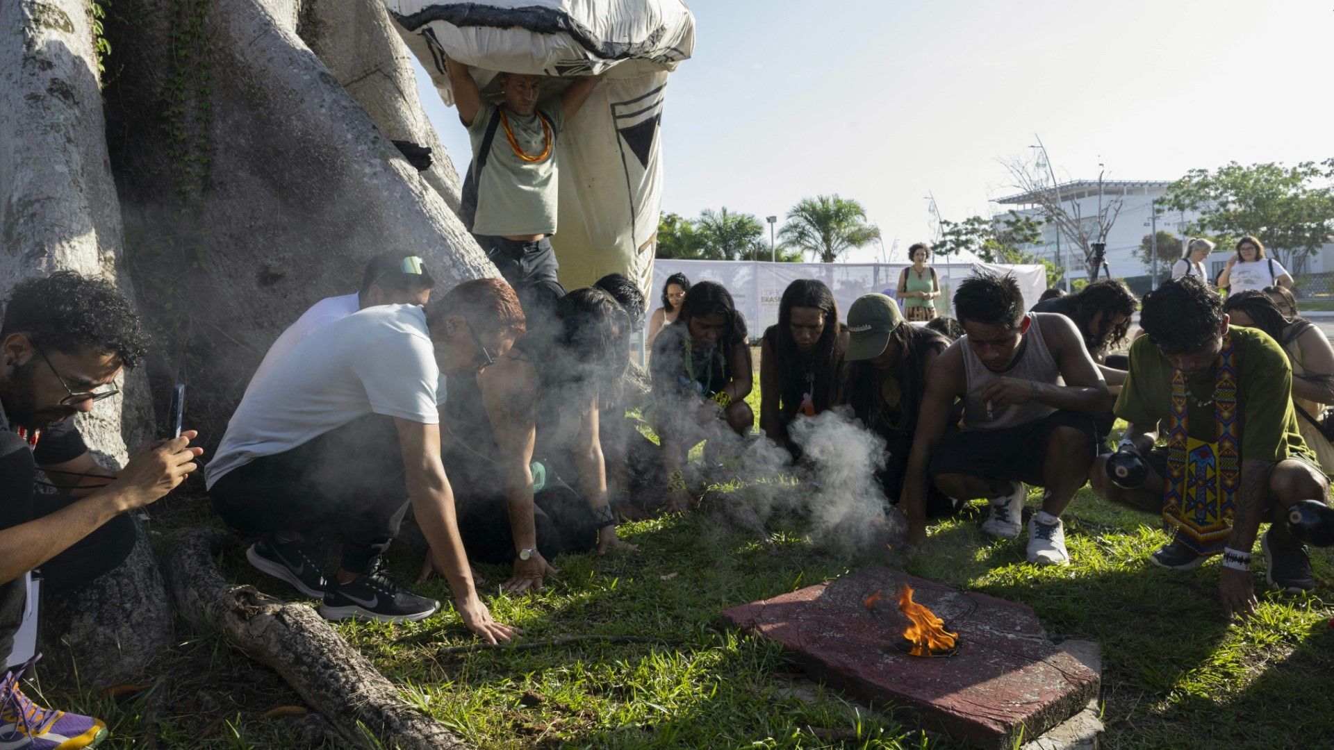 COP30 in Brasilien: Indigene zelebrieren Ritual zum Auftakt