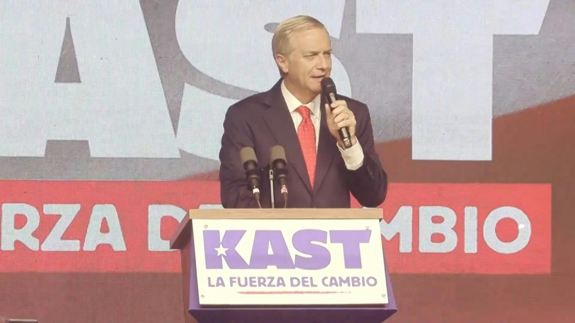 Chile-far-right-candidate-Kast-greets-supporters-following-first-round-results