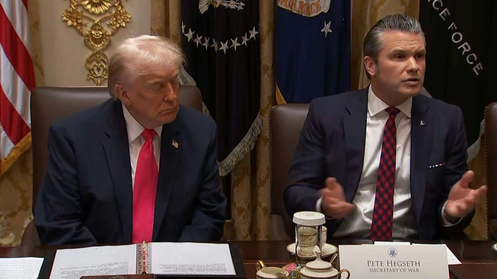 Pentagon chief says US has 'only just begun' striking alleged drug boats