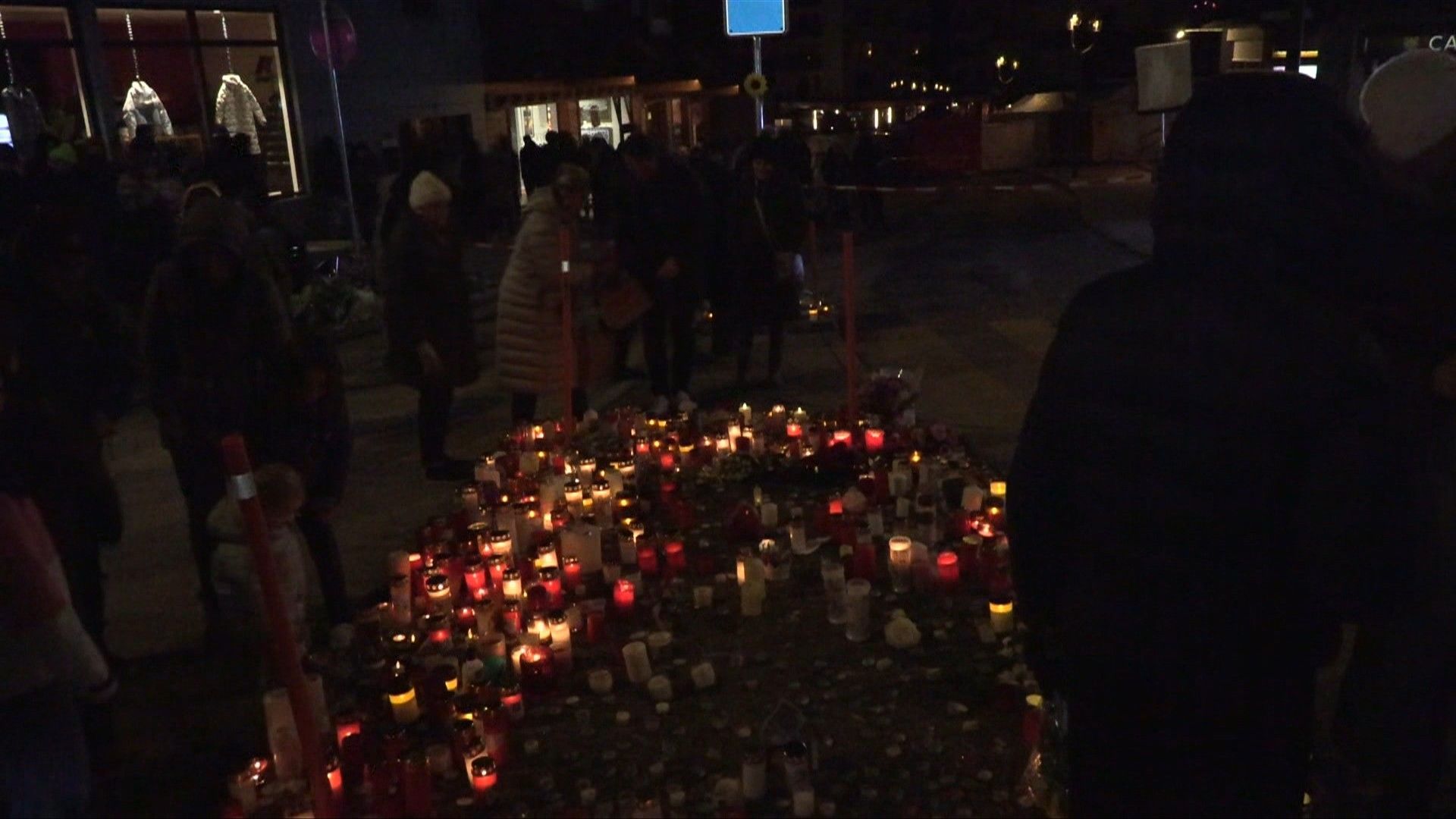 Video: People light candles in tribute to victims of deadly fire in Crans-Montana