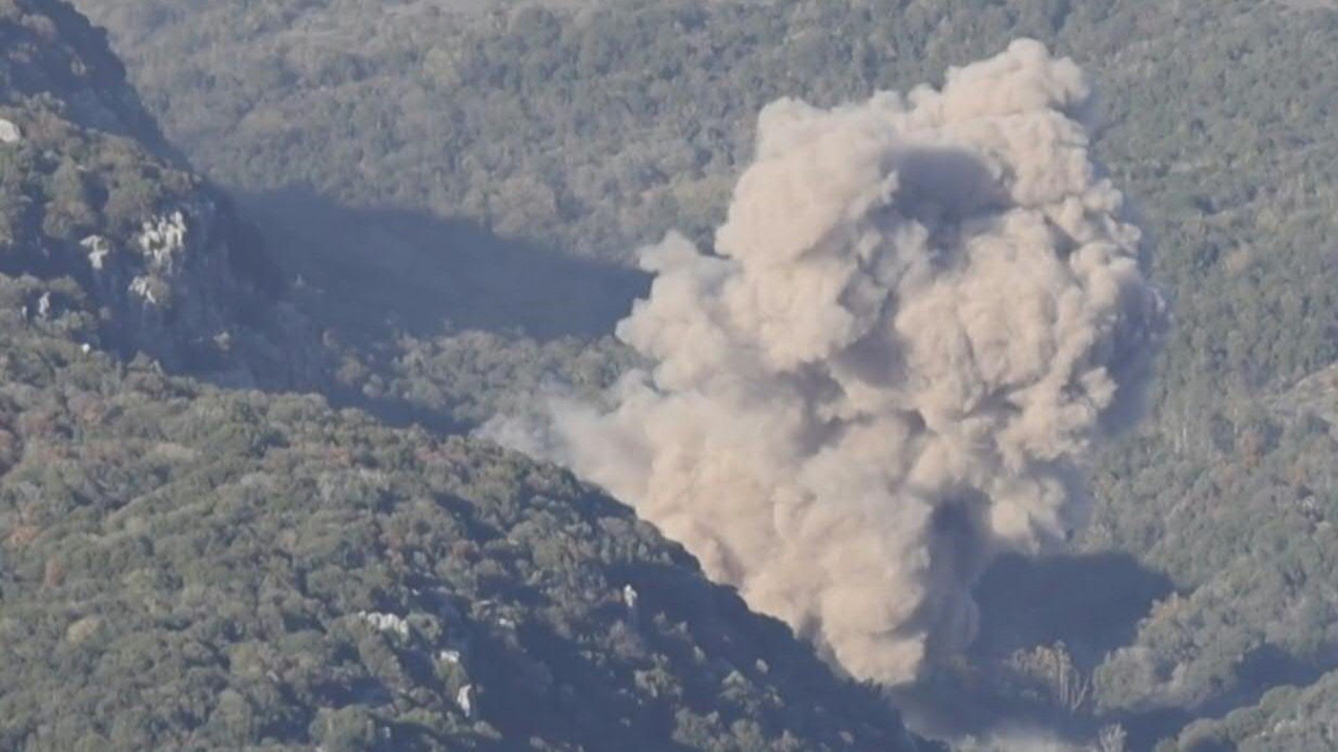Video: Smoke billows as Israel strikes south Lebanon