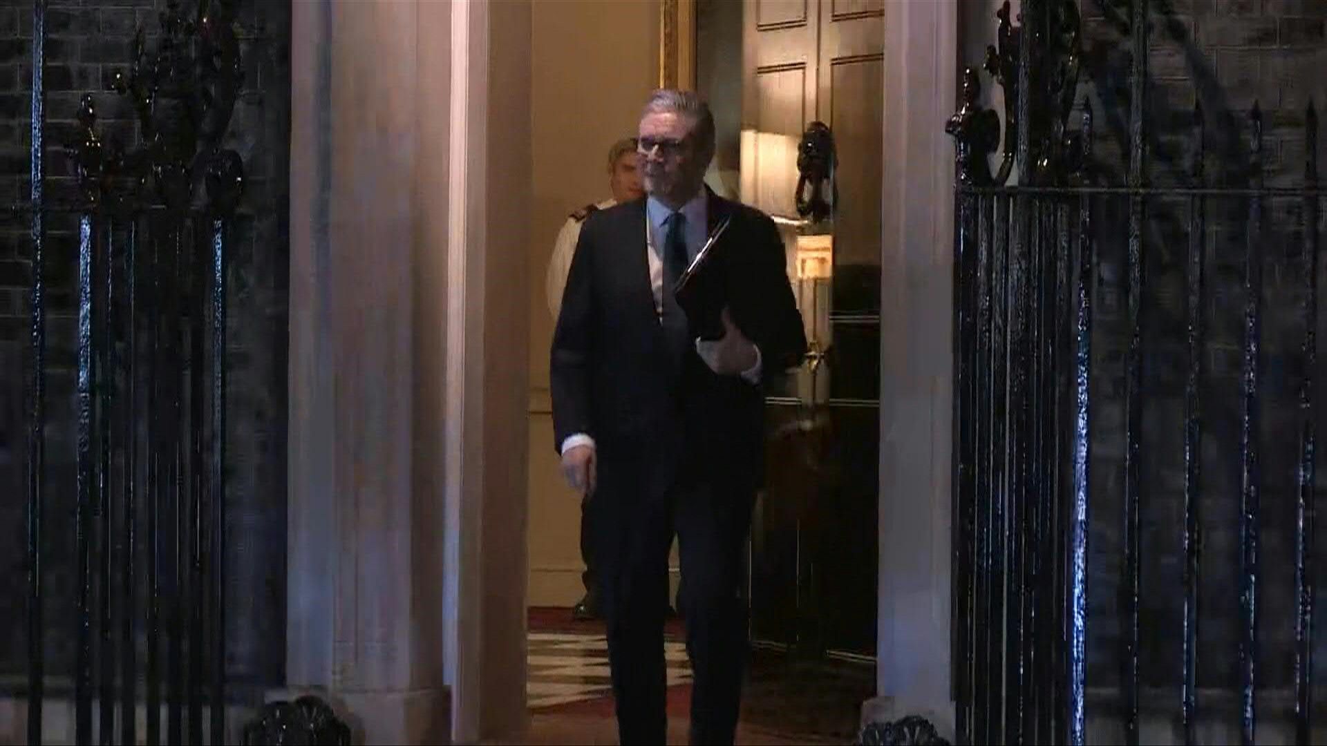 Video: Under-fire PM Starmer leaves Downing Street to meet with Labour MPs