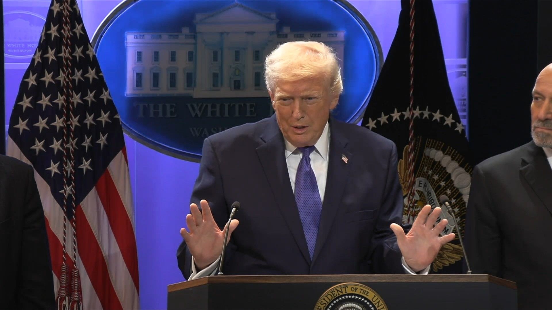 Video: Trump says tariff refund issue could end up in courts for years