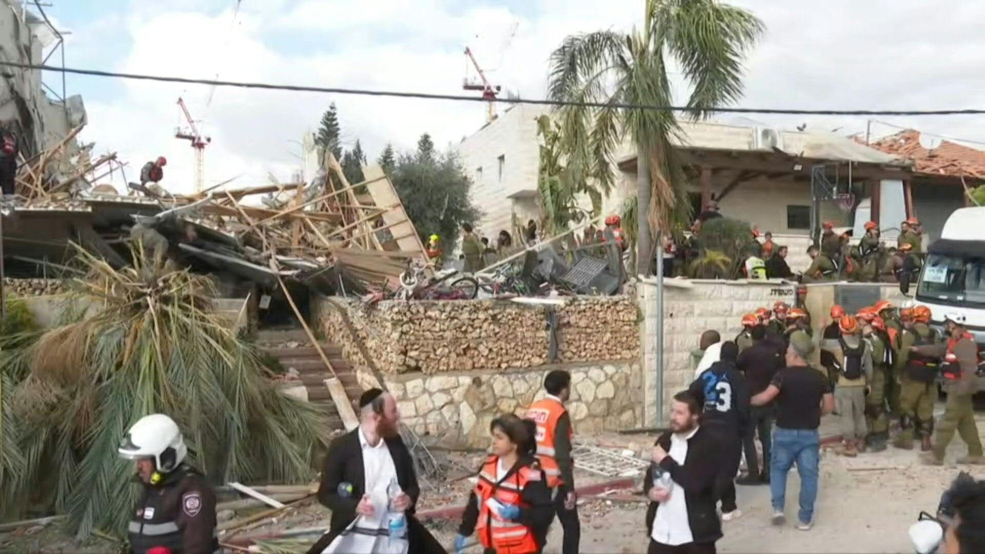Video: Aftermath of deadly Iran missile attack in Israel's Beit Shemesh