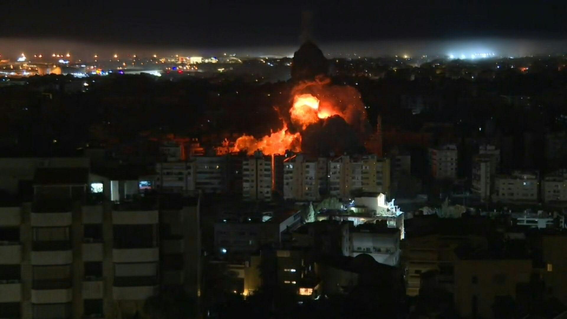 Video: New strike on Beirut's southern suburbs after Israel announces 'wave' of attacks