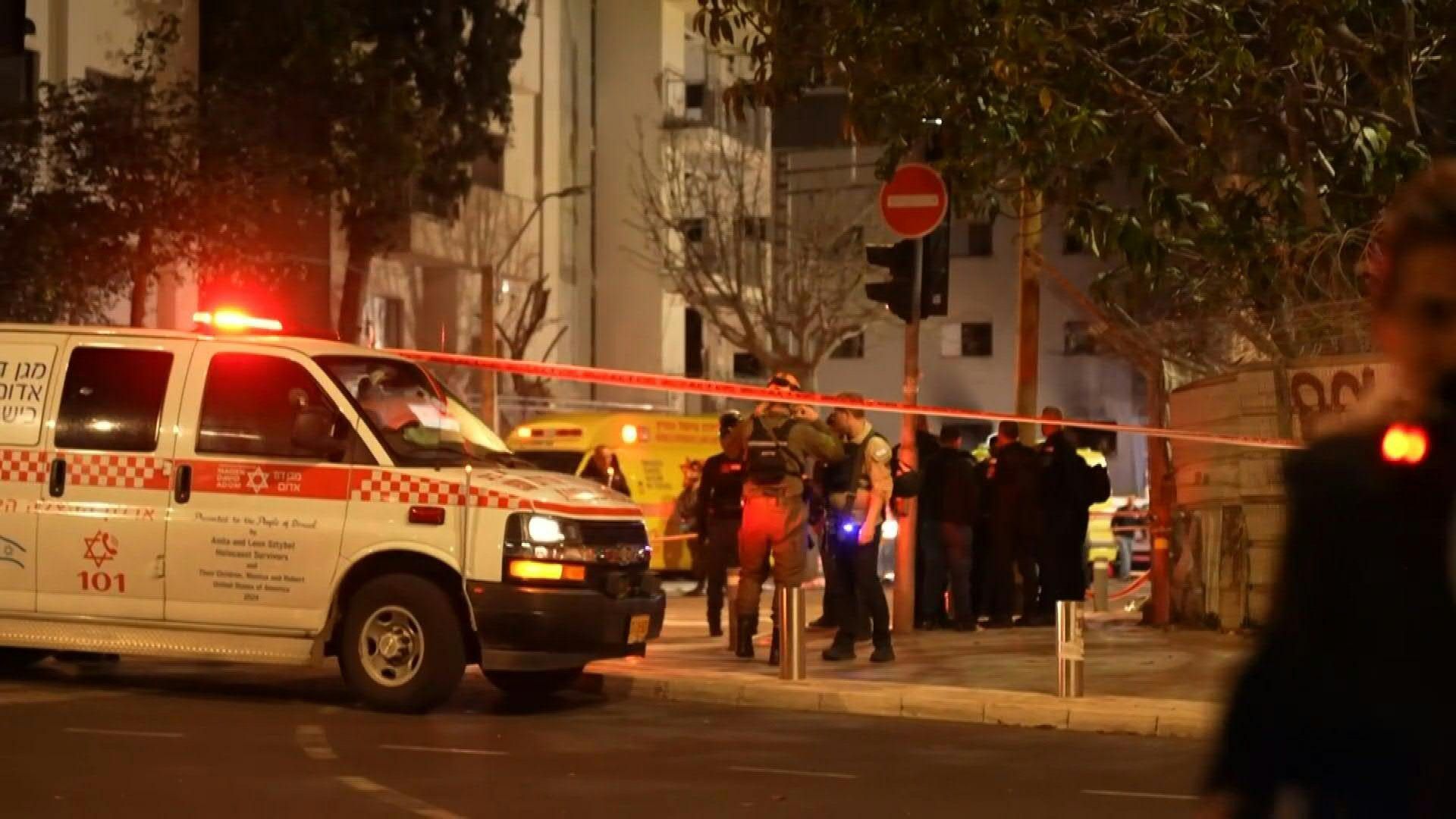 Video: Scene in Tel Aviv where one killed as army reports missiles fired from Iran