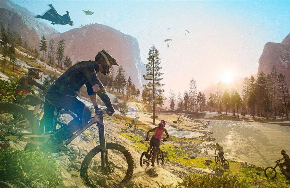 Ein 'Riders Republic'-Film soll sich in der Entwicklung befinden.