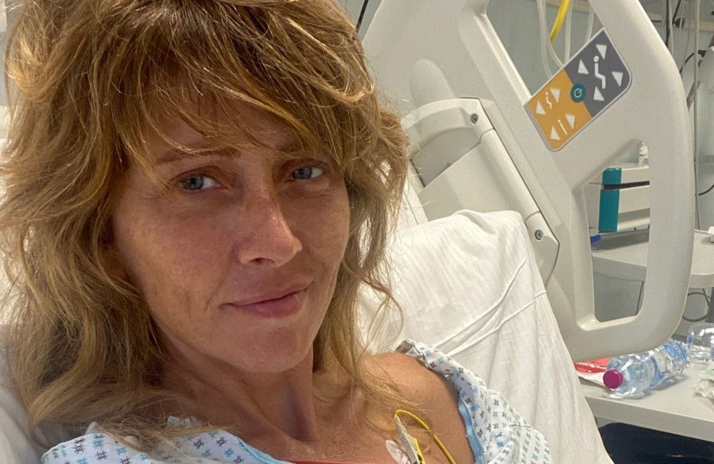Loredana Cannata hospitalized after the Island