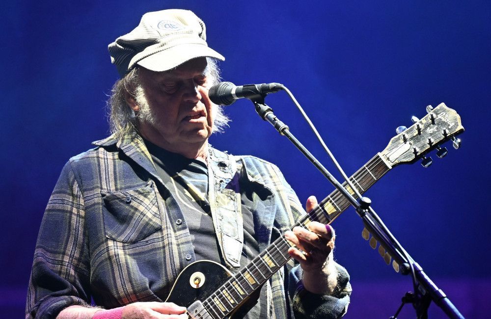 Neil Young was feeling really sick and drained before he formed the Chrome Hearts